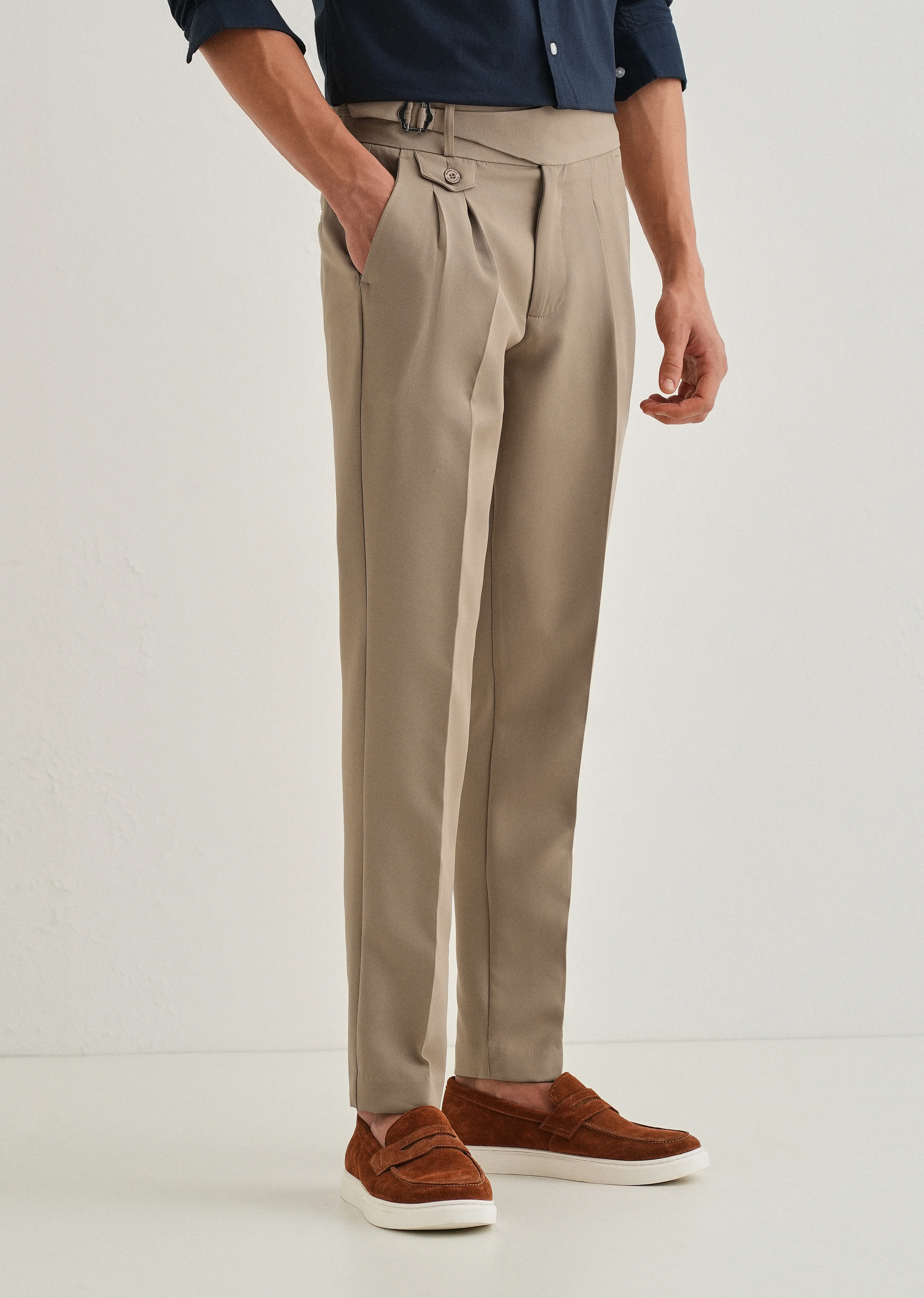 Beige Gurkha Pant - Image 7