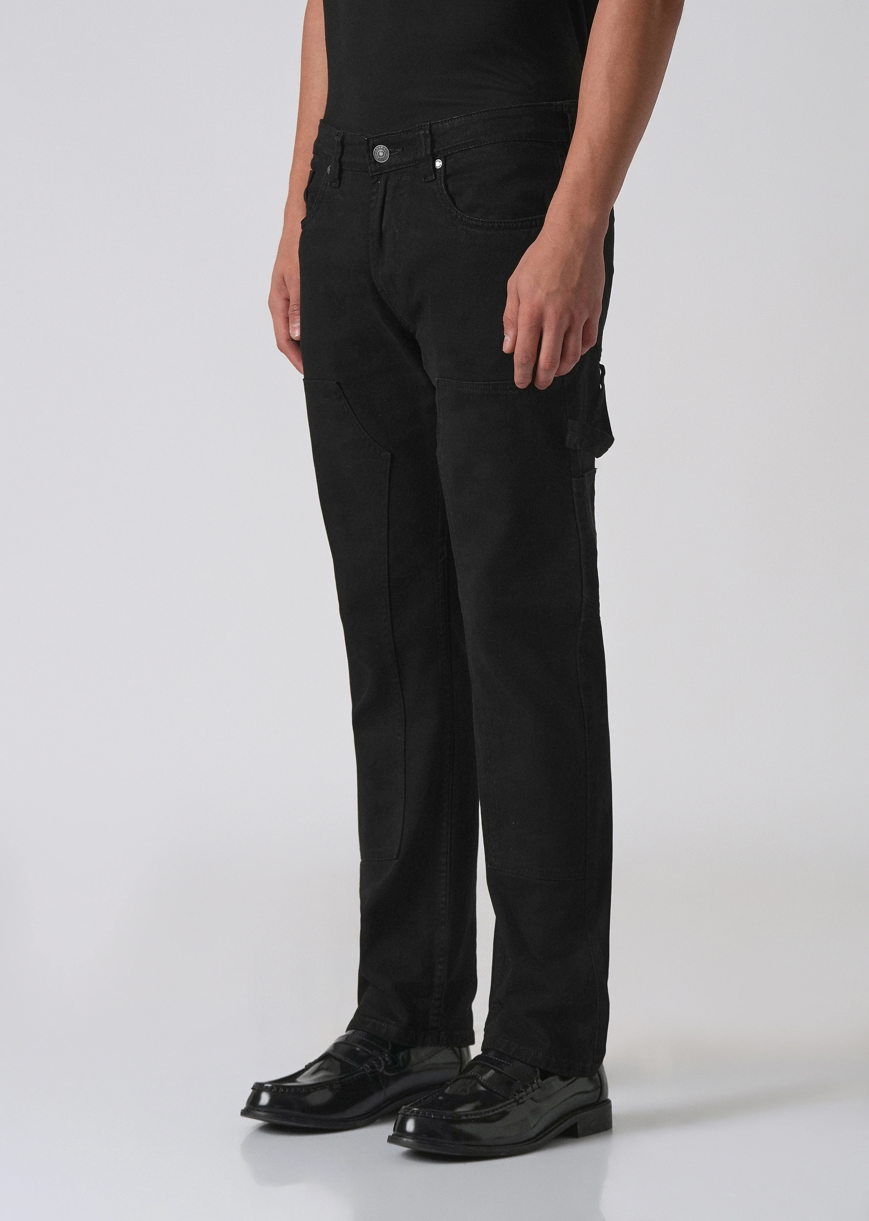 Black Cargo Denim - Image 4