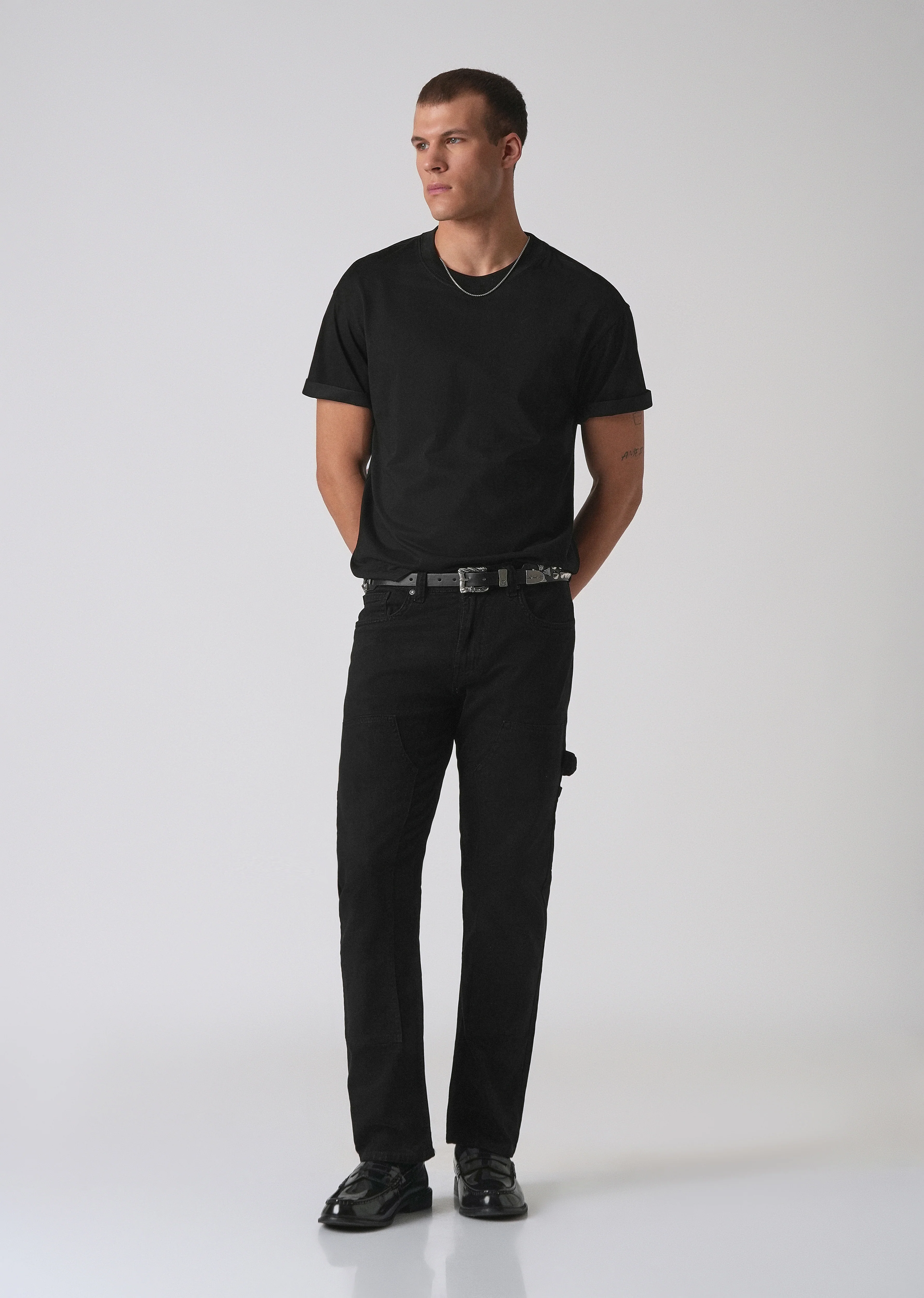 Black Cargo Denim - Image 6