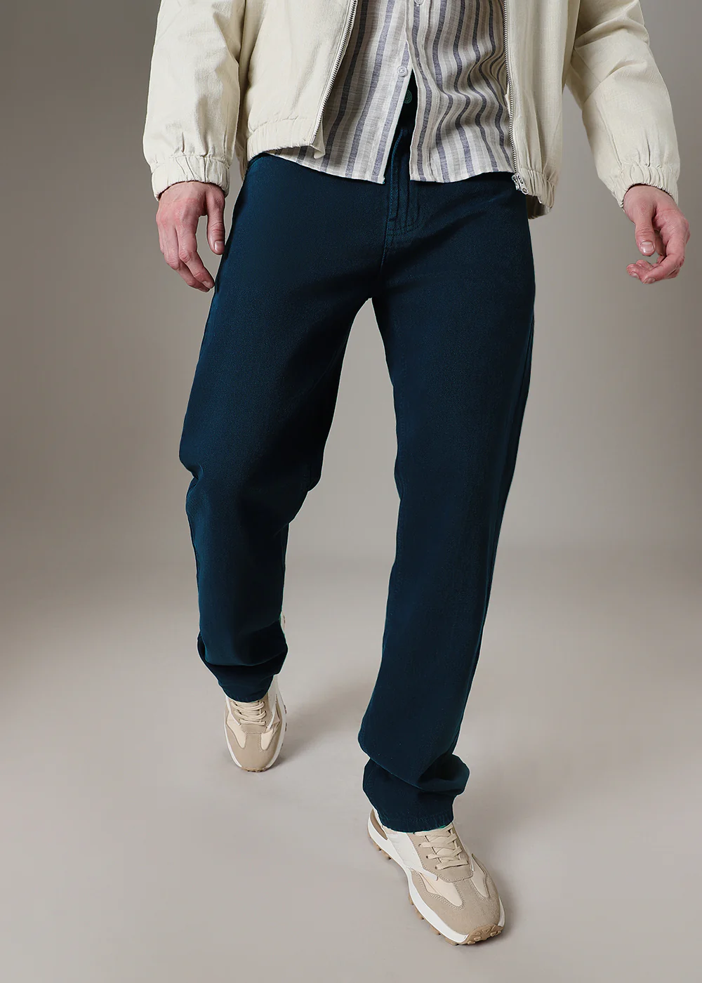 Blue Straight Fit Denim - Image 3