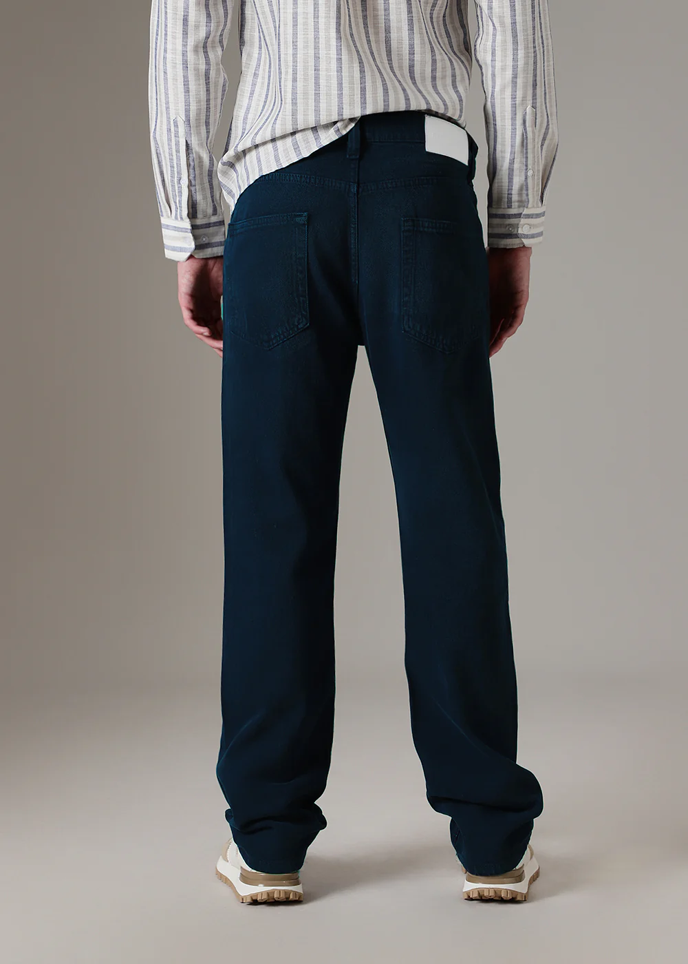 Blue Straight Fit Denim - Image 4