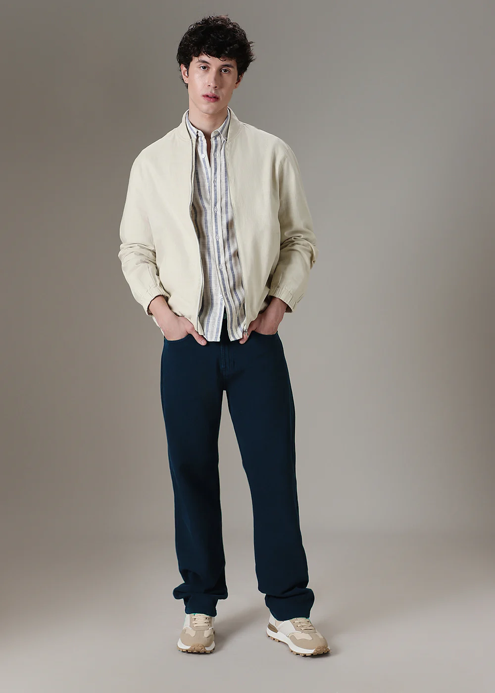 Blue Straight Fit Denim - Image 6