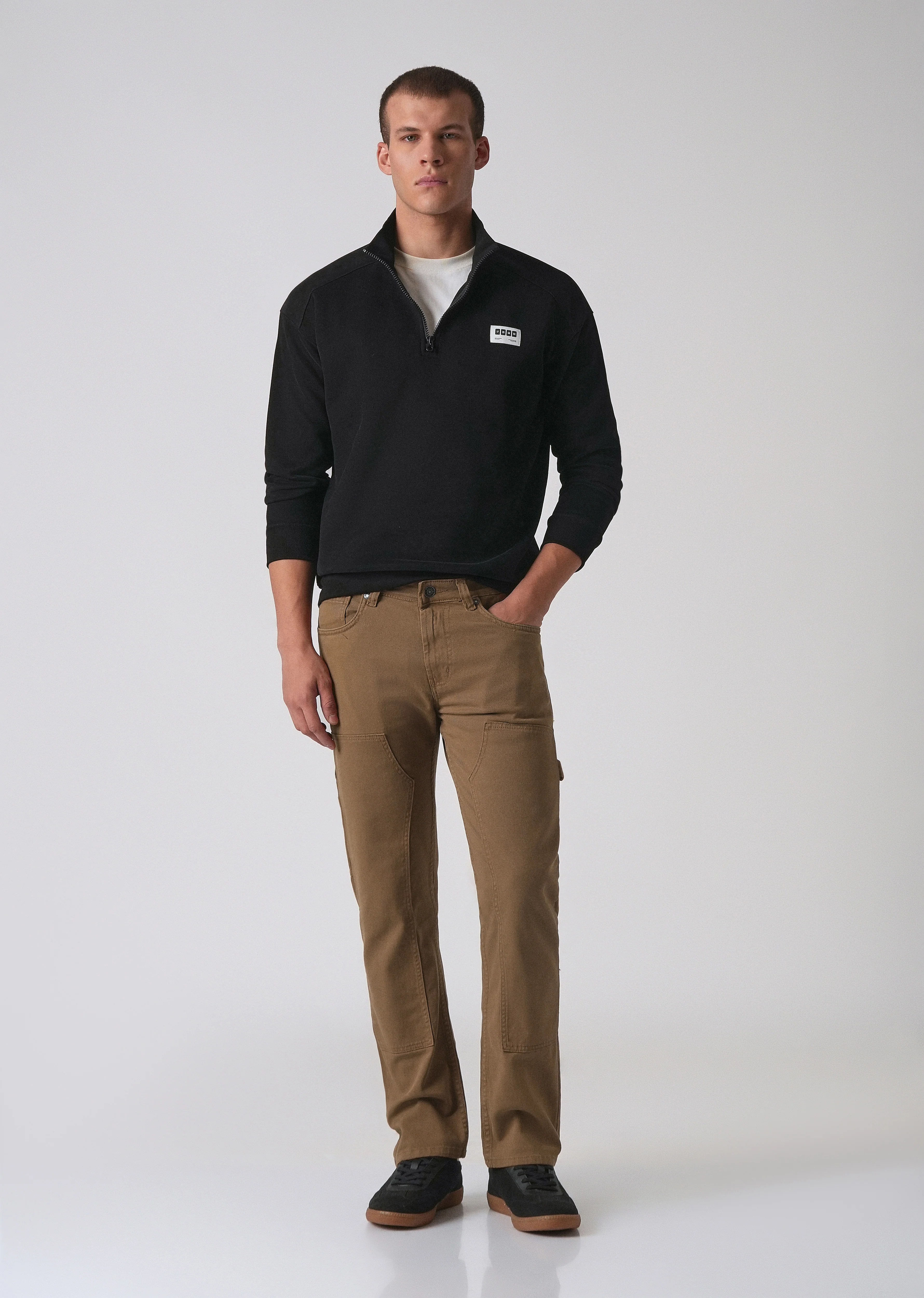 Brown cargo denim - Image 6