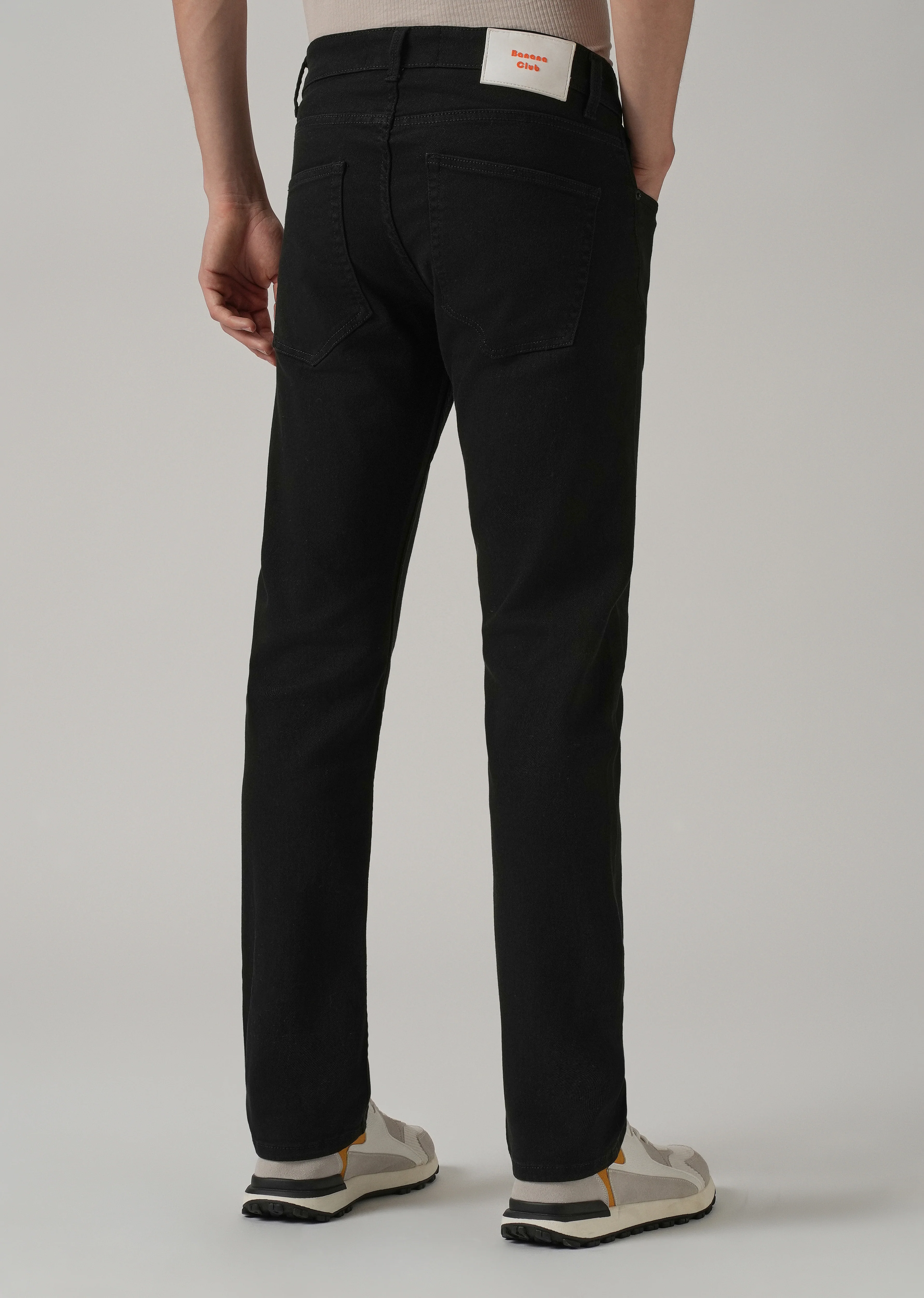 Classic Black Slim Fit Denim - Image 2