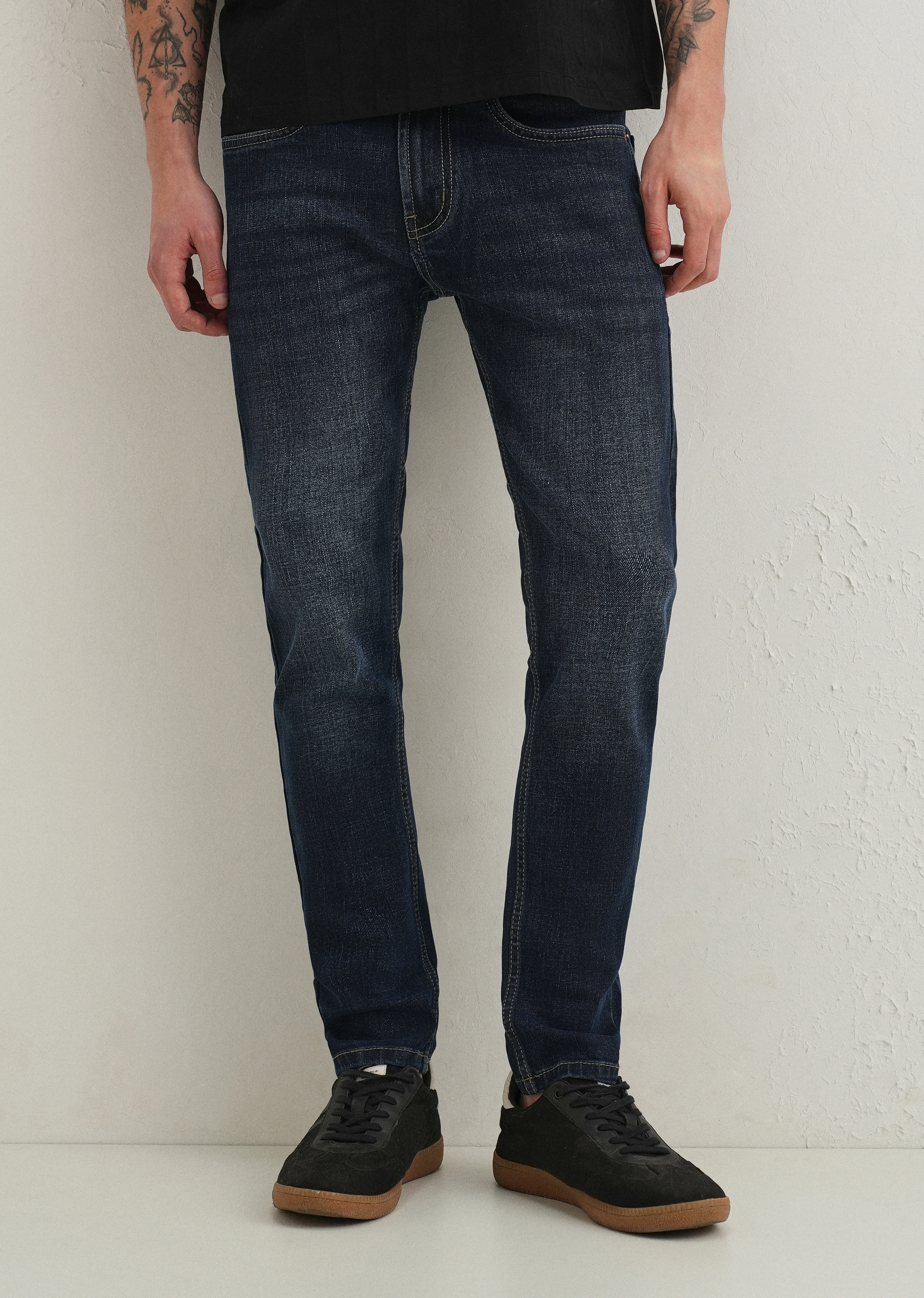 Deep Blue Slim Fit Denim - Image 7