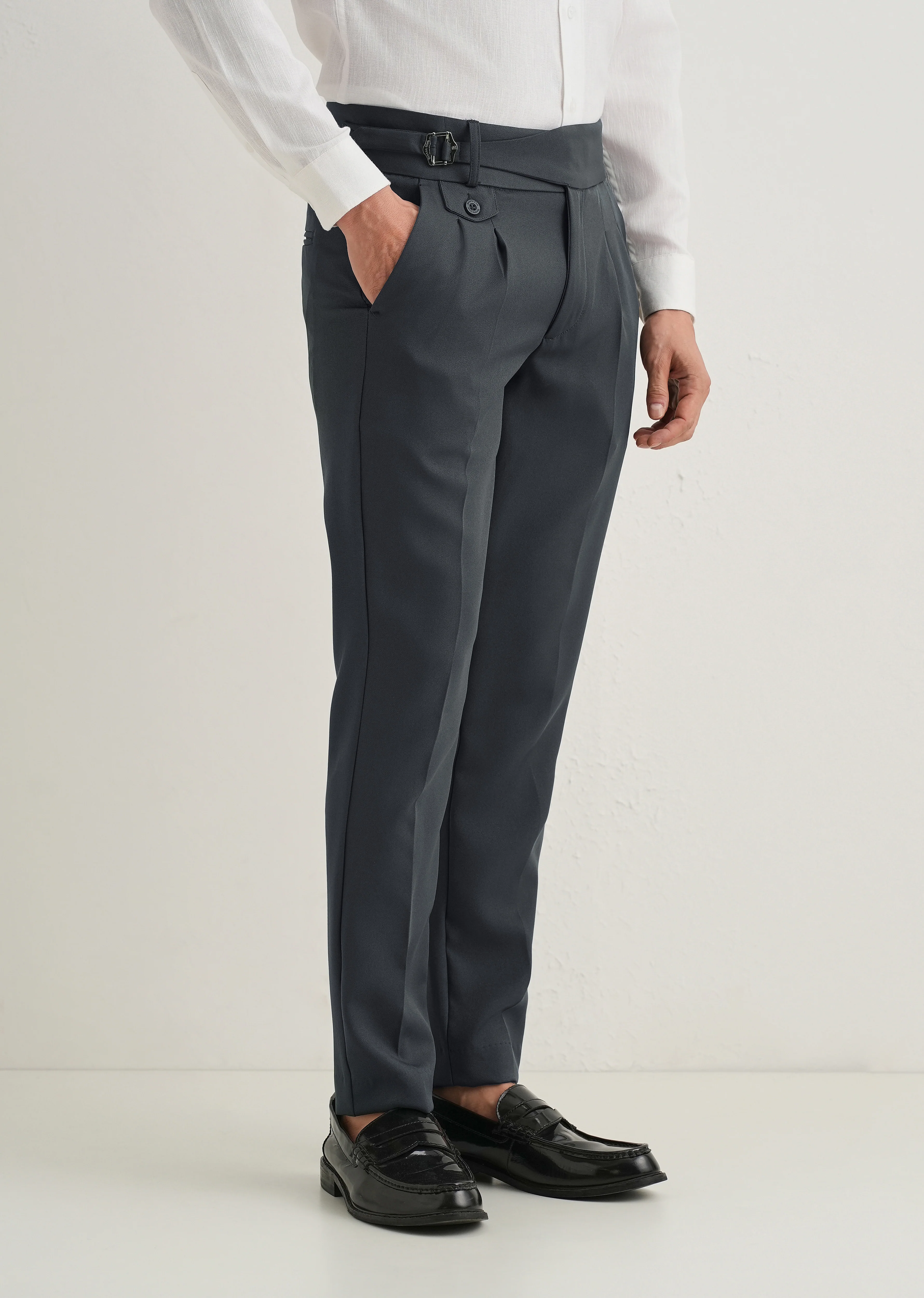 Deep Royal Gurkha Pant - Image 5