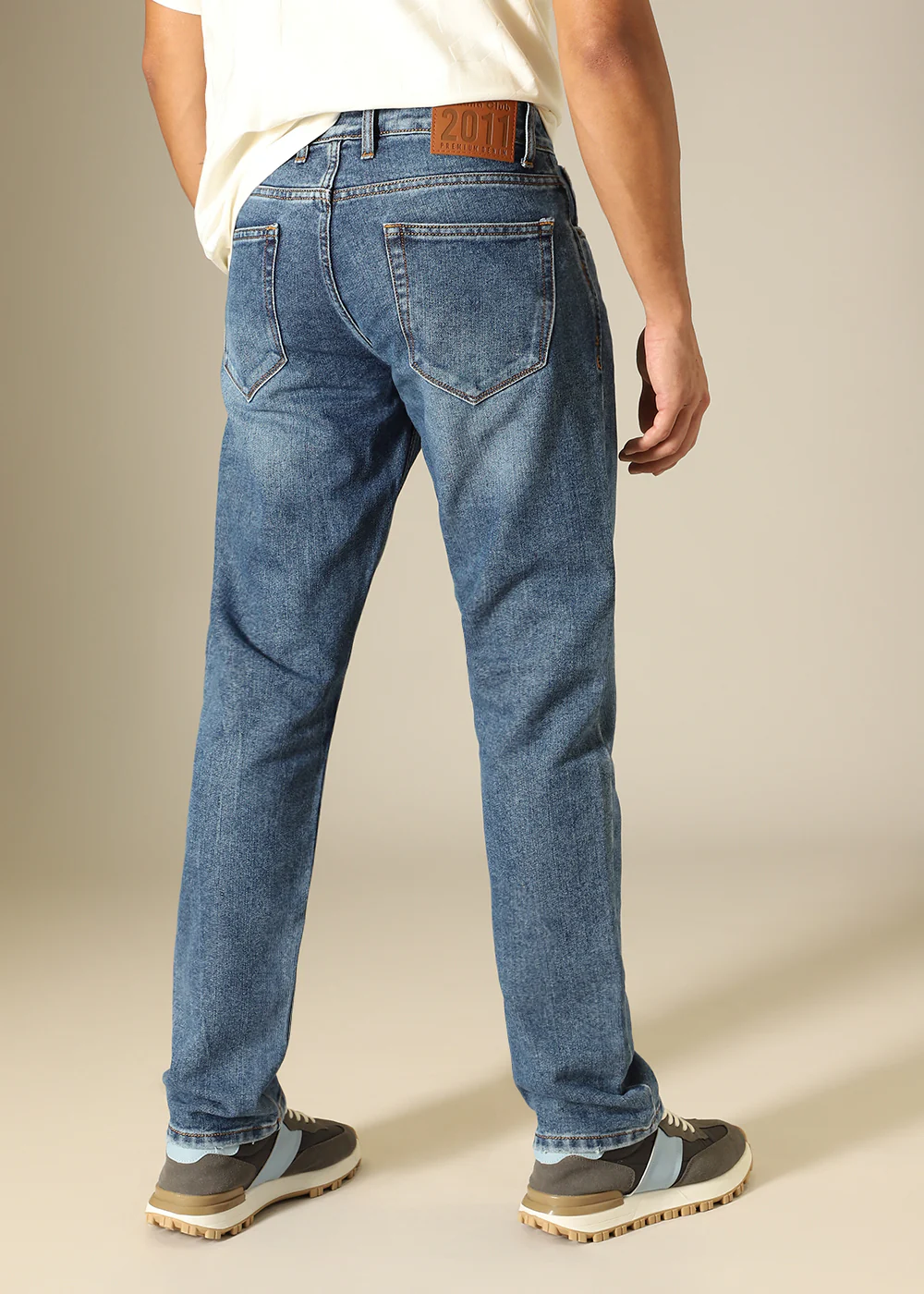 Mid Blue Wash Denim - Image 3