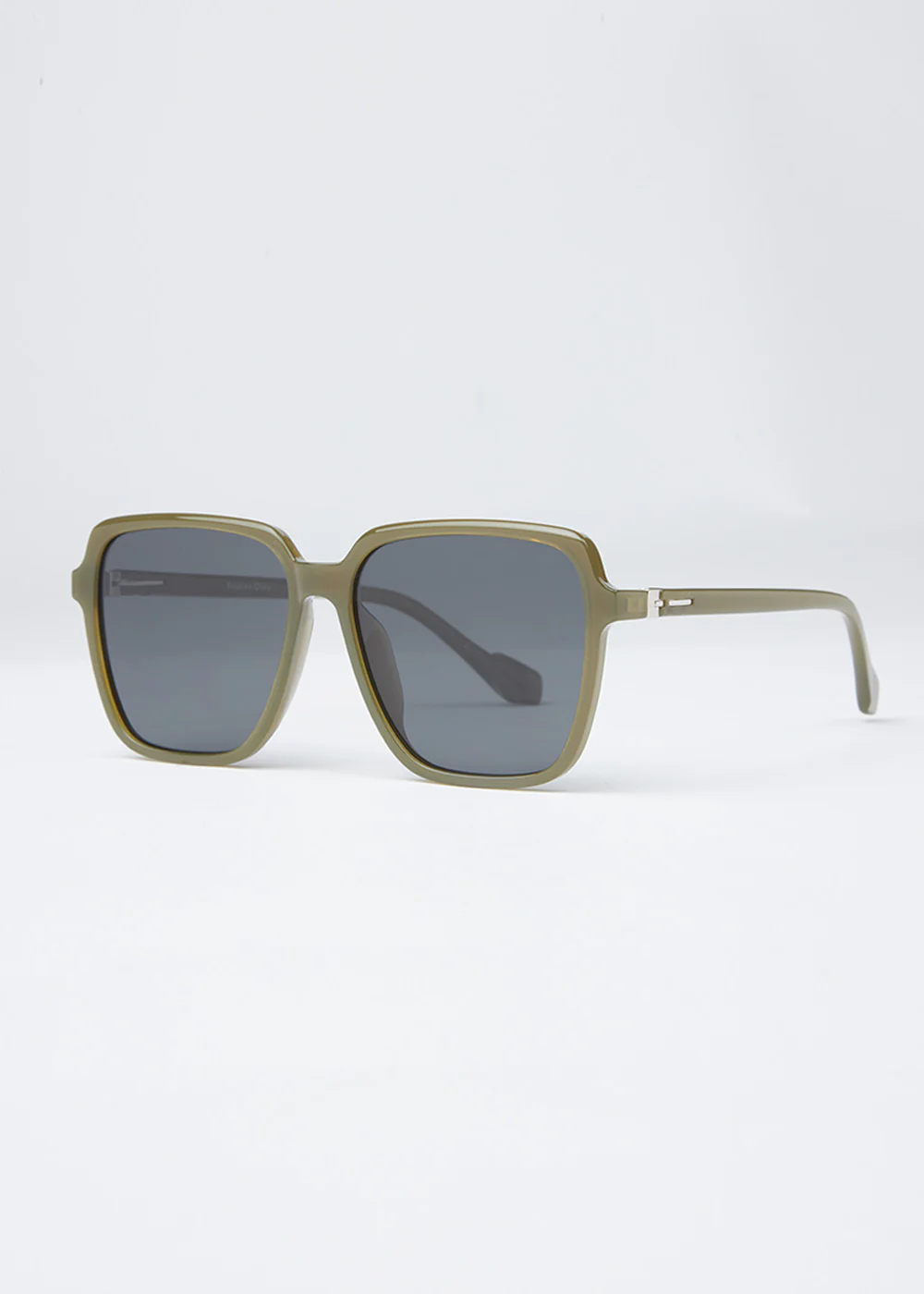 Olive Unisex Square Sunglasses