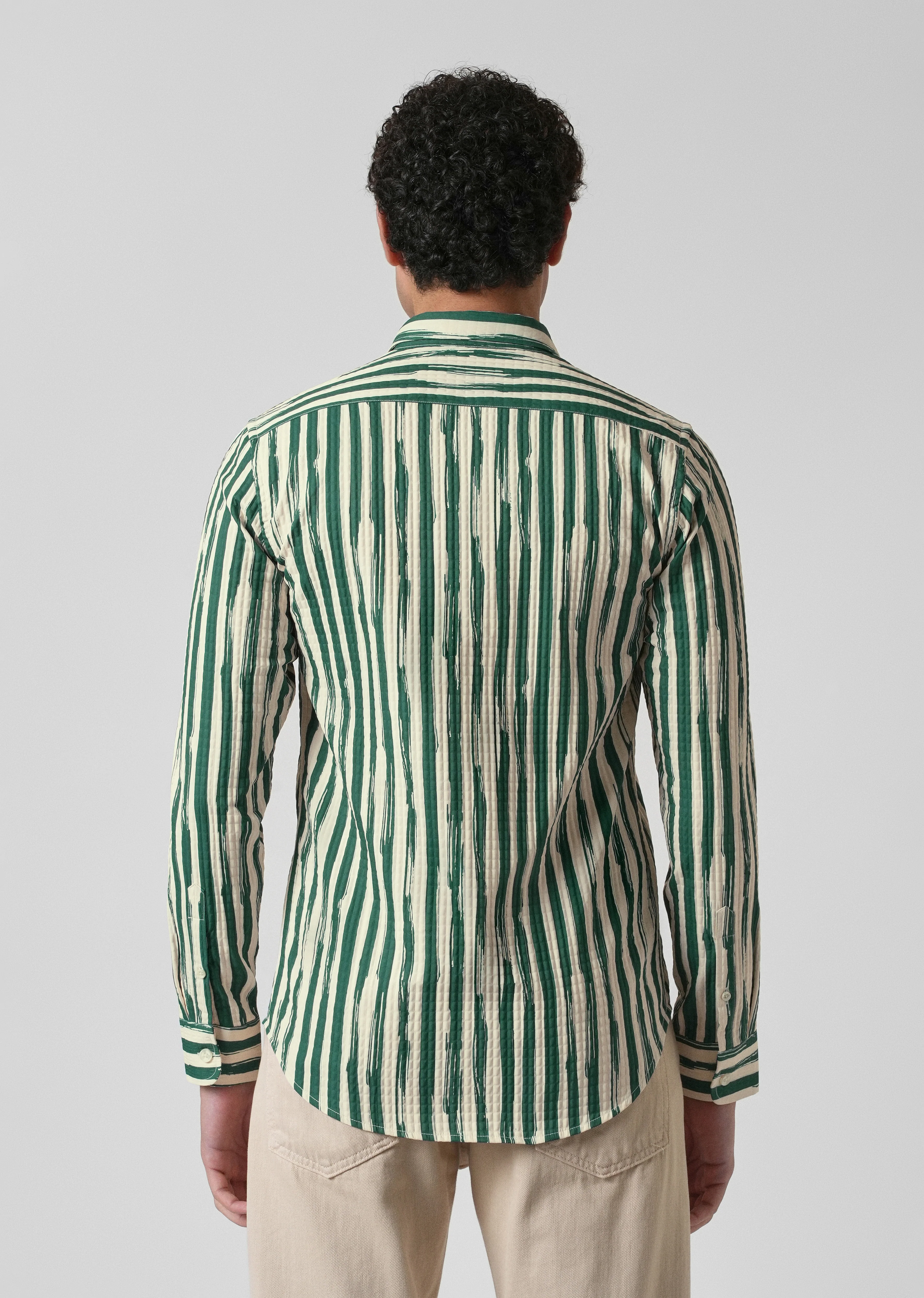 Pine Stroke Puff Shirt - Image 2