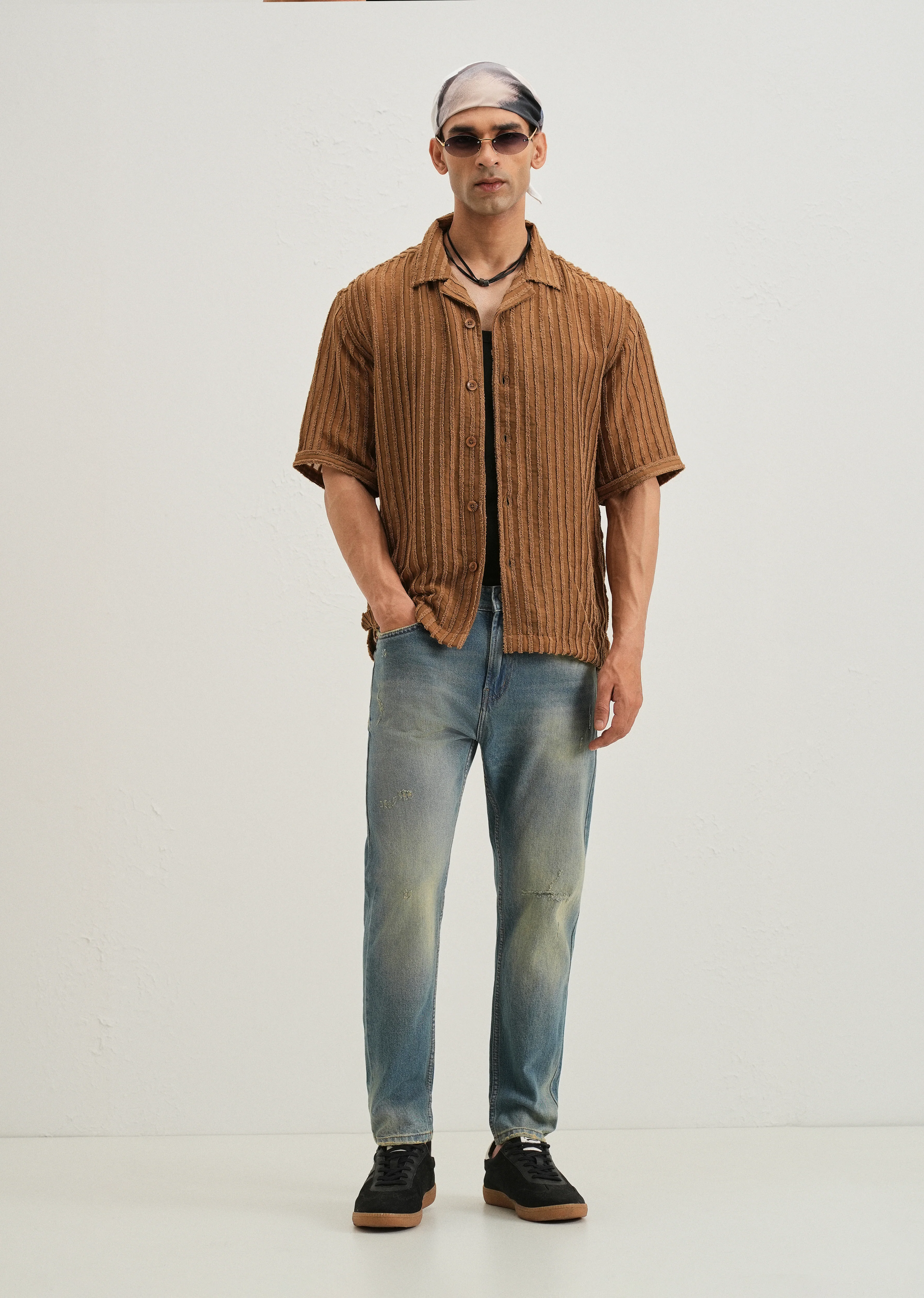 Ripped Light Blue Slim fit Jeans - Image 6