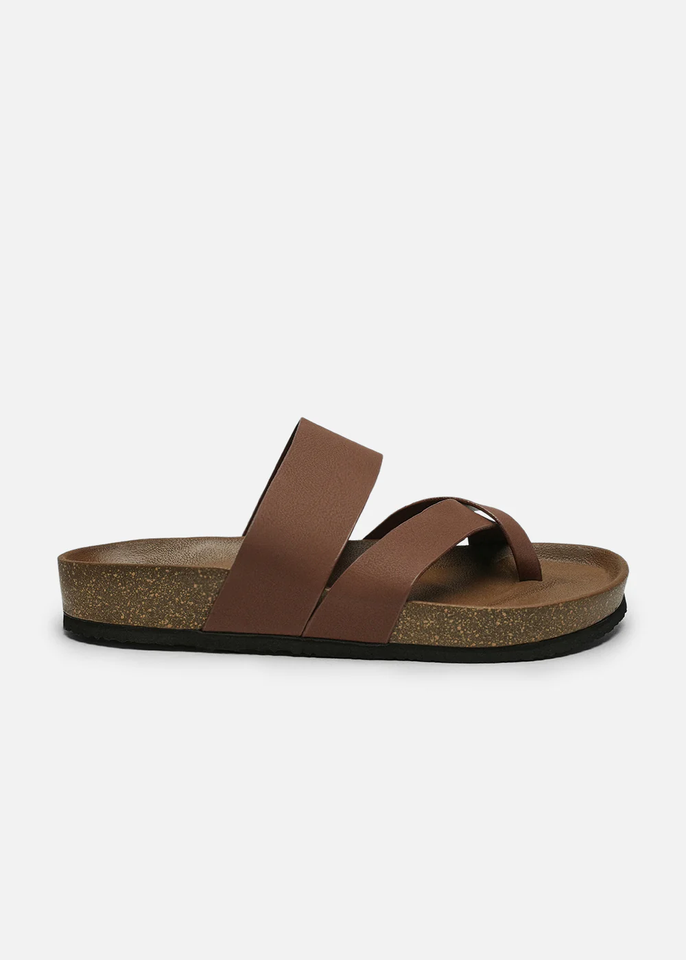 Rust Classic Criss-Cross Comfort Sandals