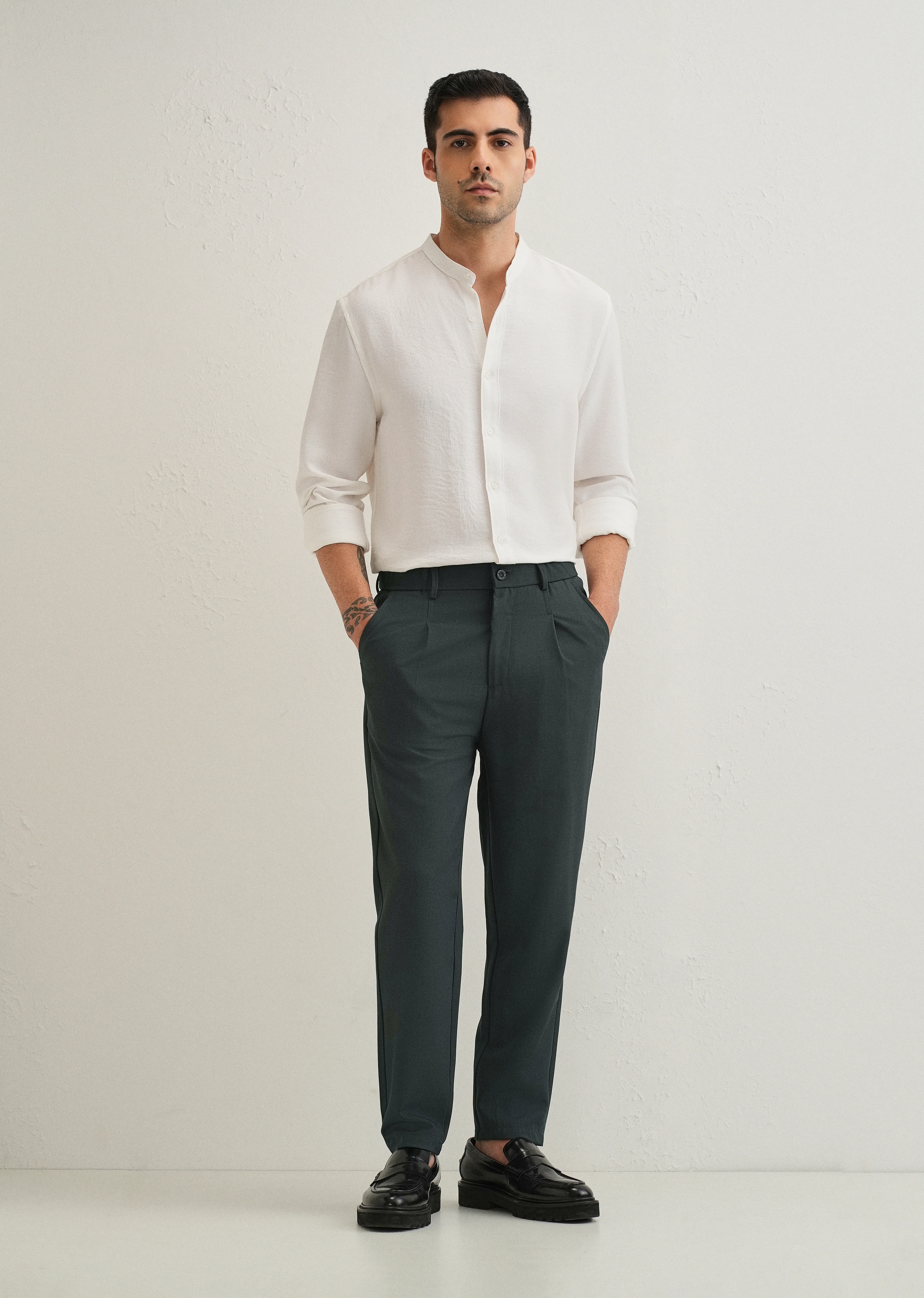 Shadow Grey Korean Pant - Image 7
