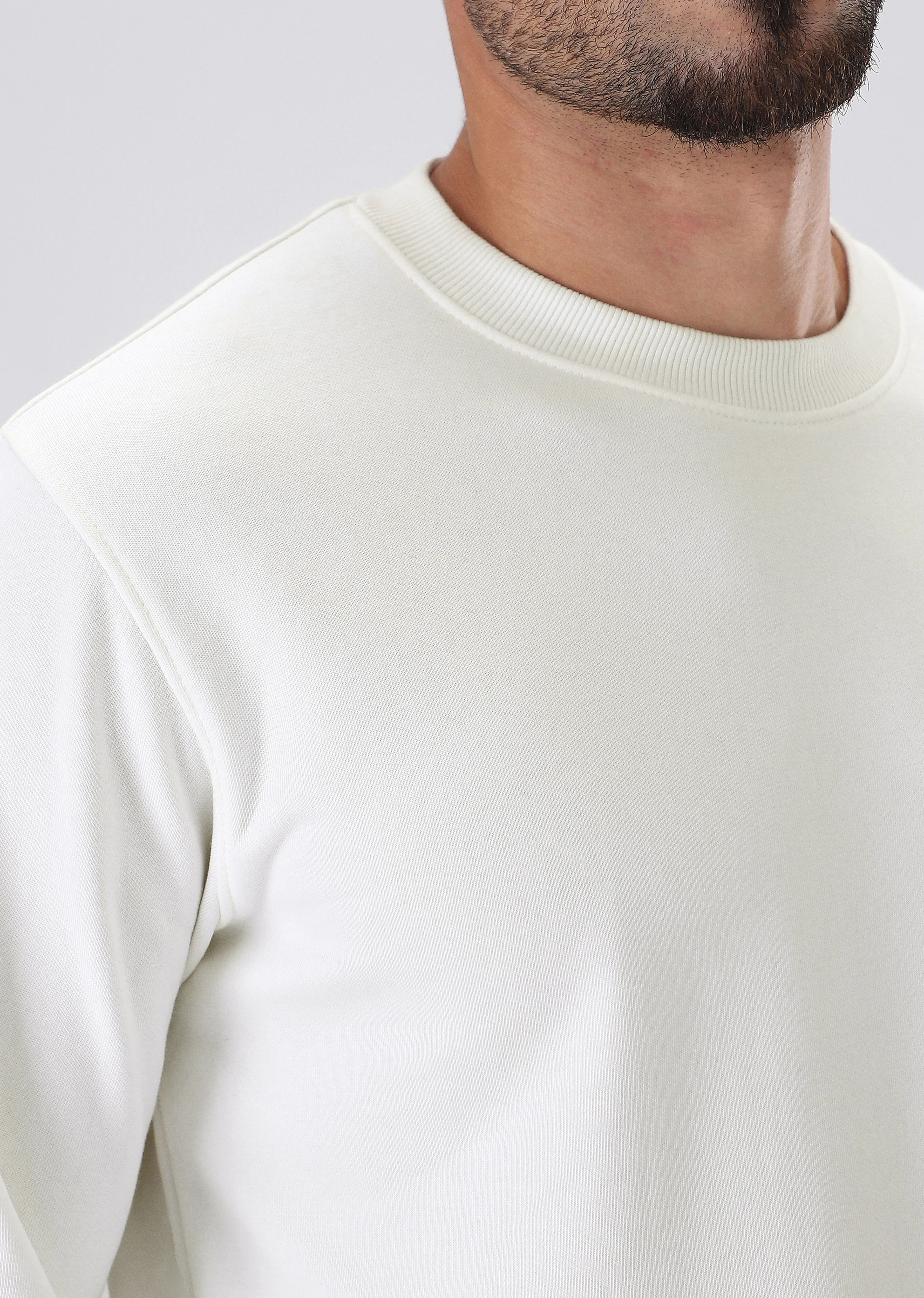 White Sweatshirt - Image 2