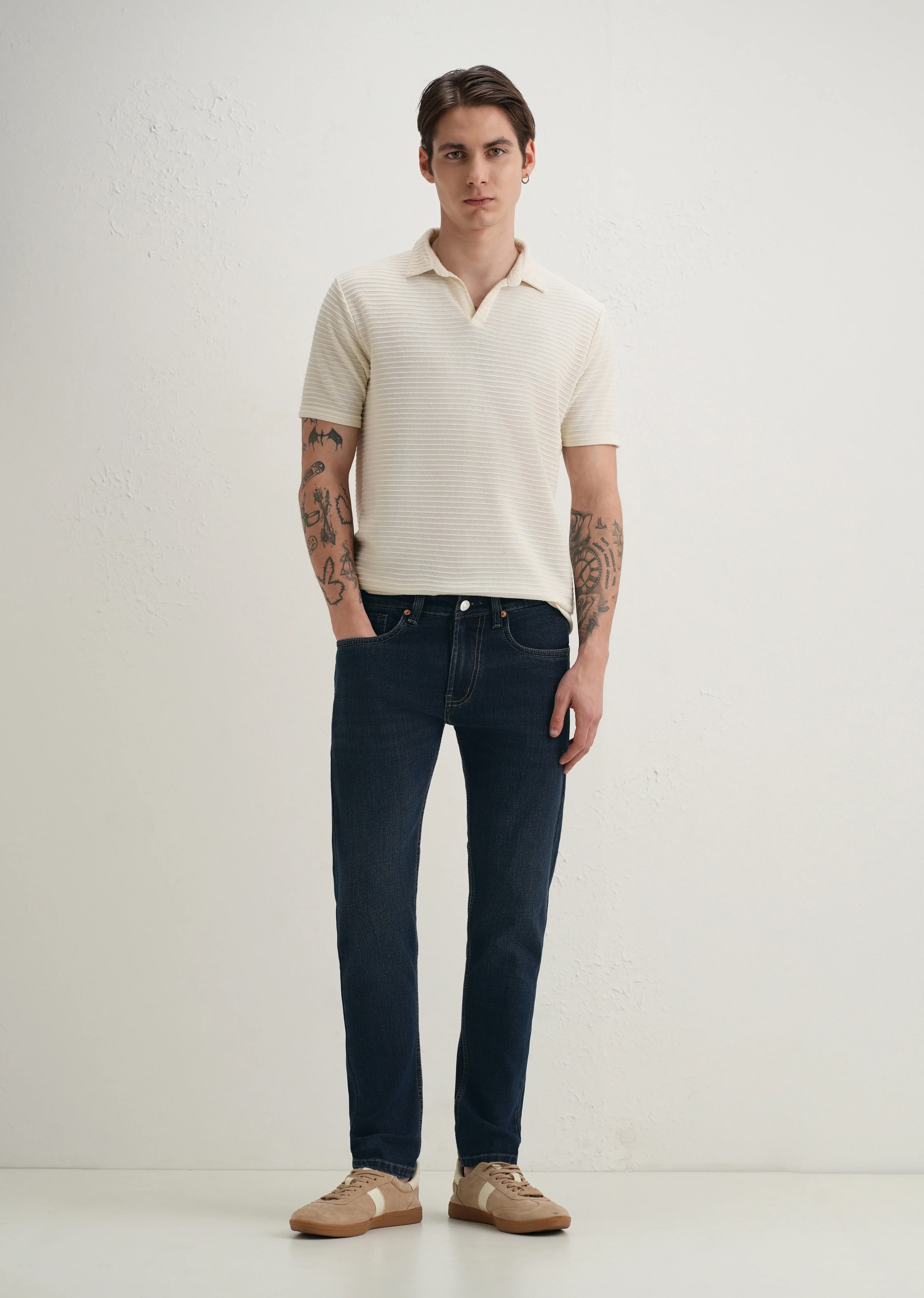 Zeel Blue Slim fit Jeans - Image 6